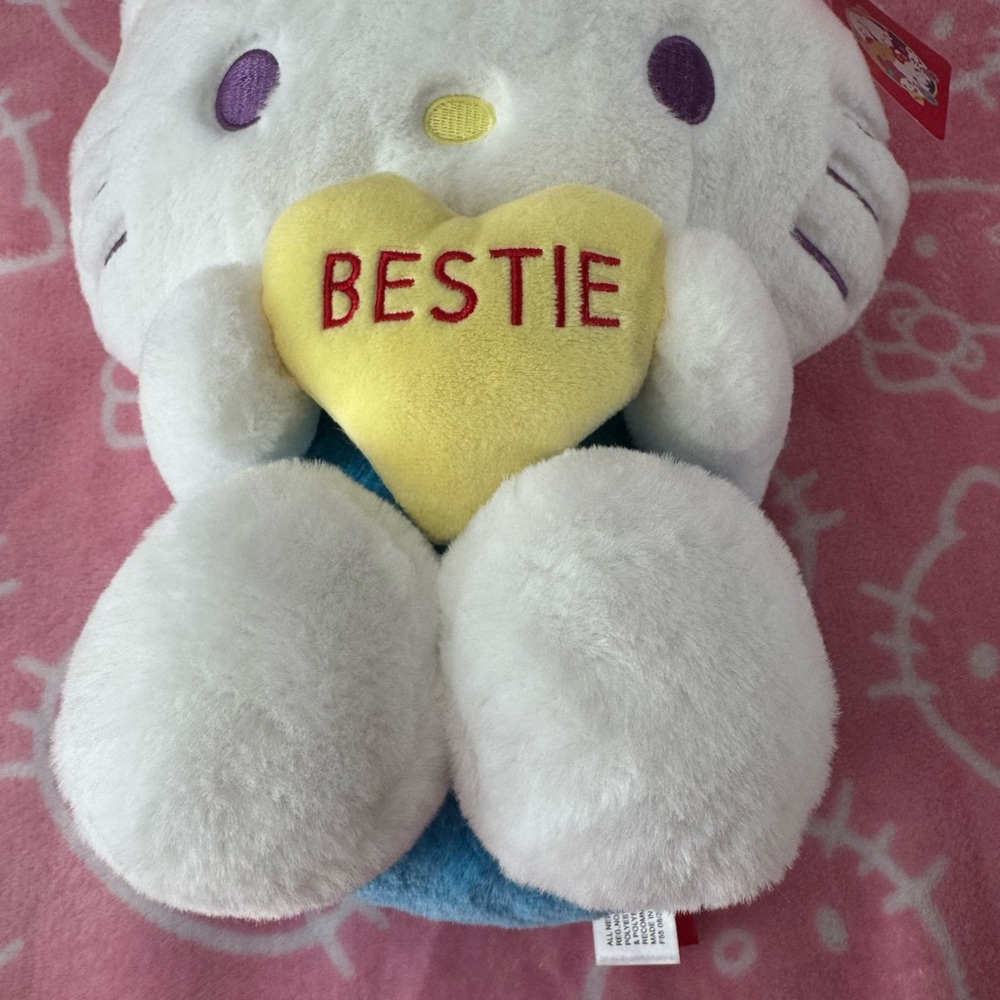 13” Hello Kitty 'Bestie' Plush with Pink Bow BNWT - Picture 3 of 8